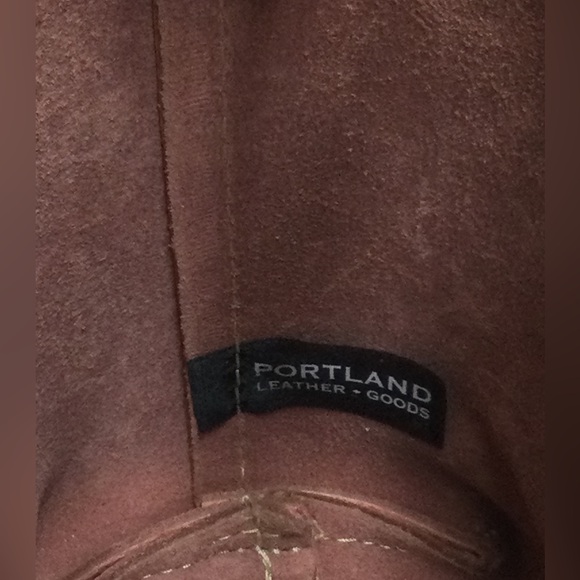 New Mini Portland Leather Goods tote. Flamingo - Picture 8 of 15